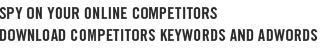 SpyFu - Spy On Your Online Competitors - Discount SpyFu - Spy On Your Online Competitors - Discount