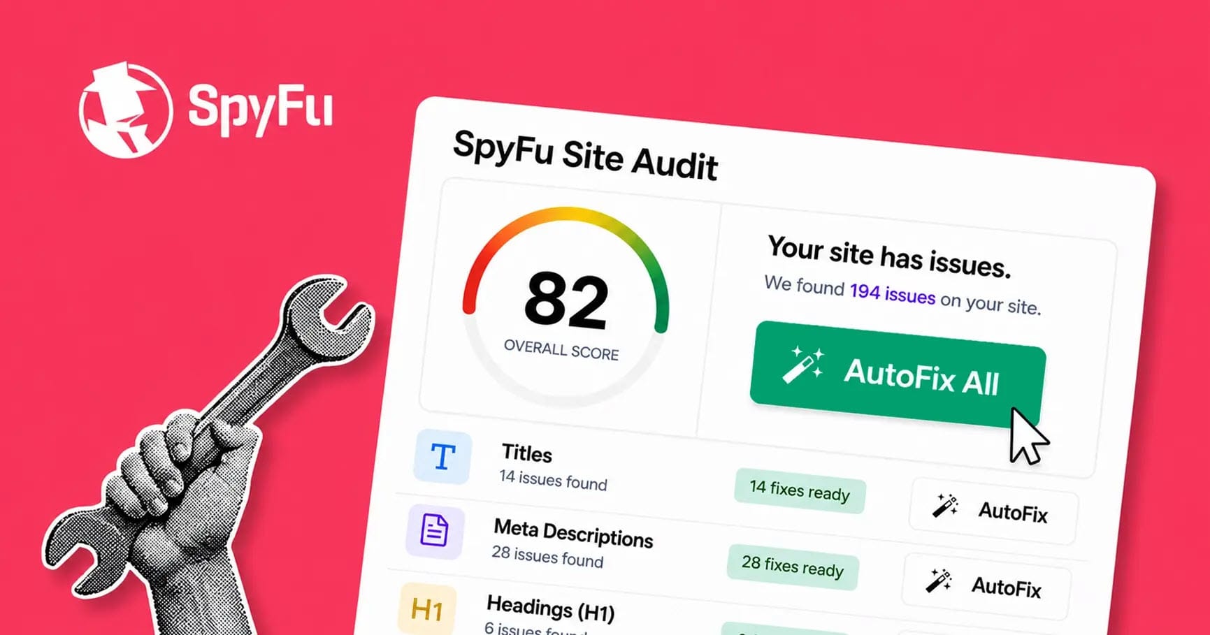 The SEO Site Audit Tool: From Finding Issues to Fixing Them
